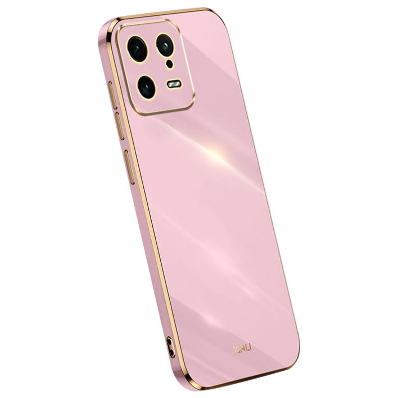 XINLI TPU Phone Case for Xiaomi 13 5G Electroplating Back Shell Full Camera Lens Protection Cover XINLI TPU Phone Case for Xiaomi 13 5G Electroplating Back Shell Full Camera Lens Protection Cover